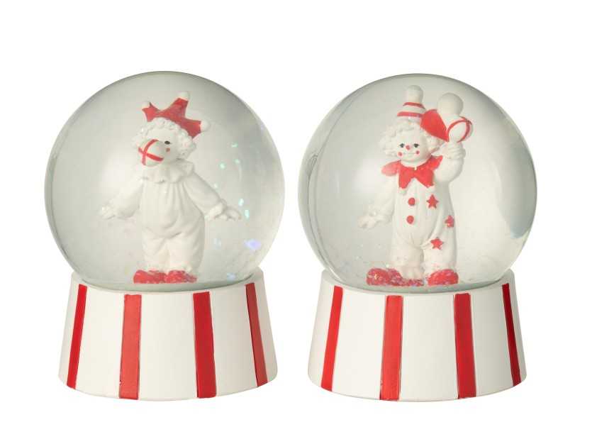 BOULE À NEIGE CLOWN