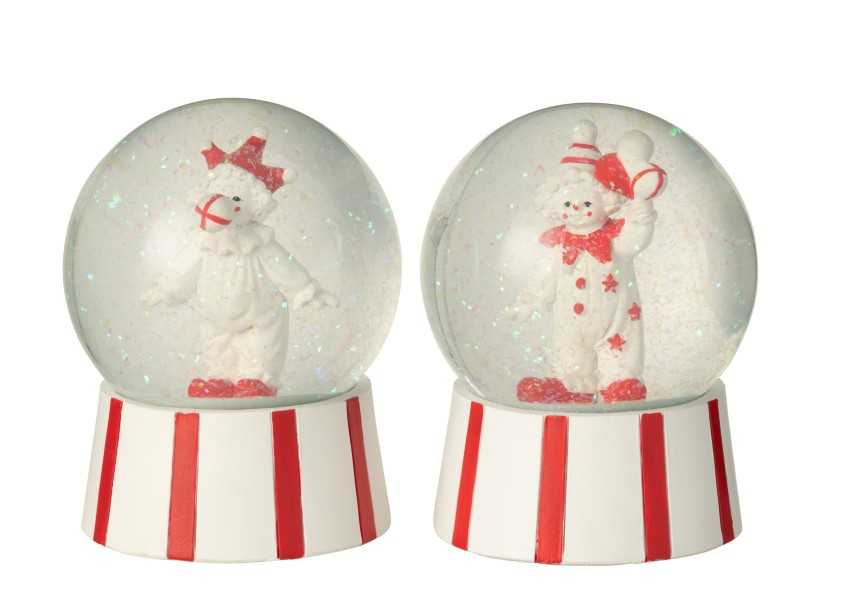 BOULE À NEIGE CLOWN