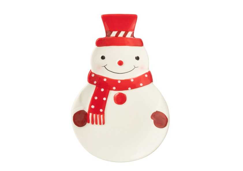 ASSIETTE BONHOMME DE NEIGE