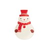 ASSIETTE BONHOMME DE NEIGE