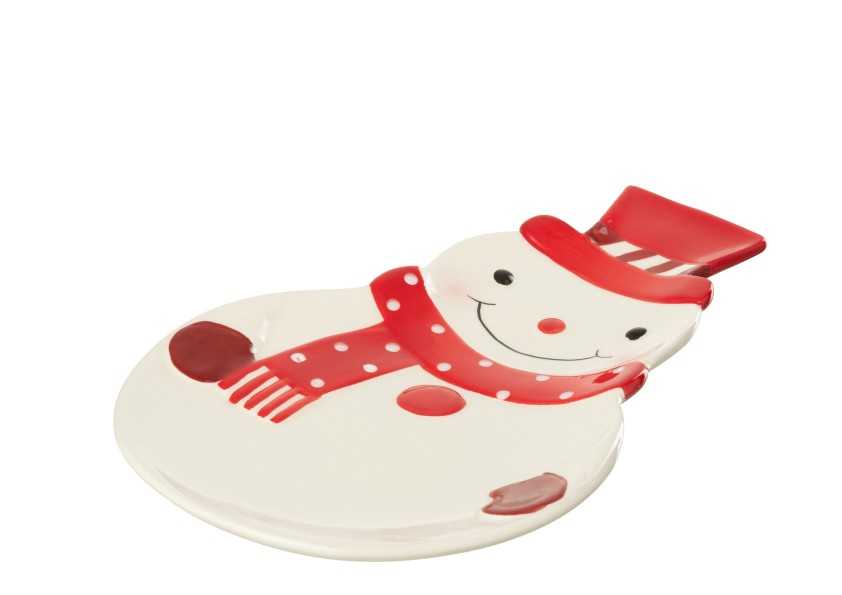ASSIETTE BONHOMME DE NEIGE