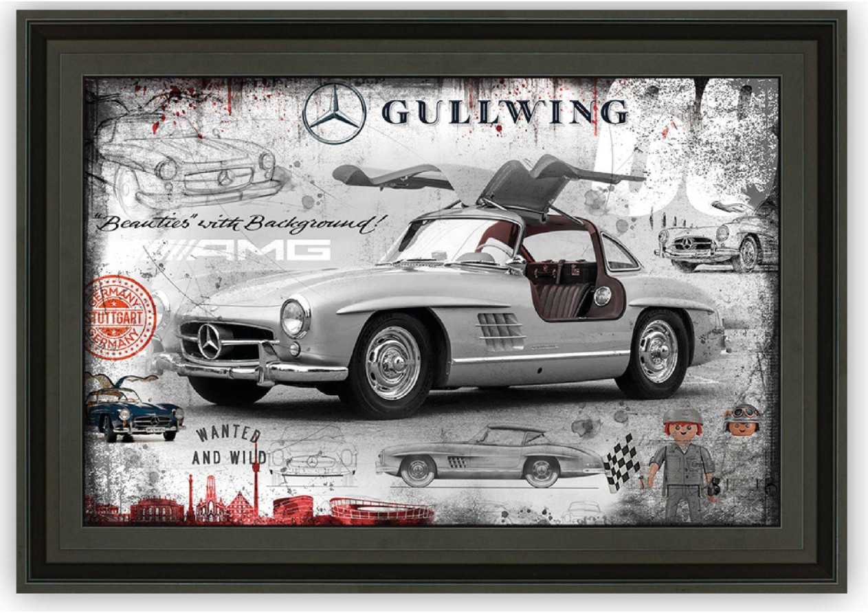 300SL BLACK AND WITHE