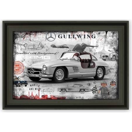 300SL BLACK AND WITHE