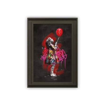 LA PETITE FILLE ET LE BALLON