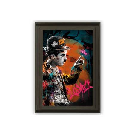 CHARLIE CHAPLIN ET LE PAPILLON