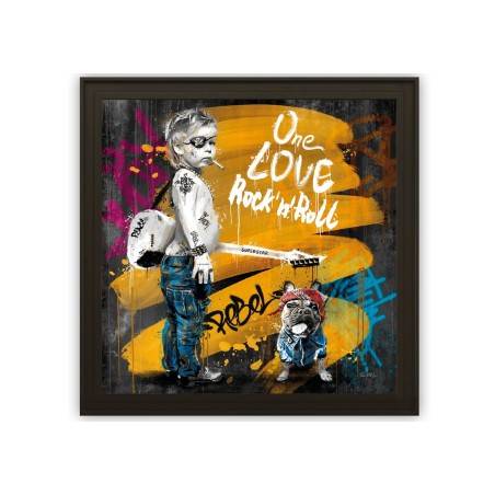 LE PETIT ROCKEUR ET SON CHIEN