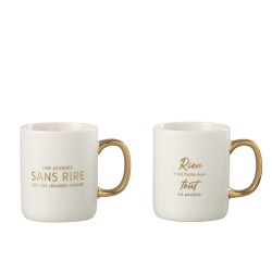 Tasse en porcelaine
