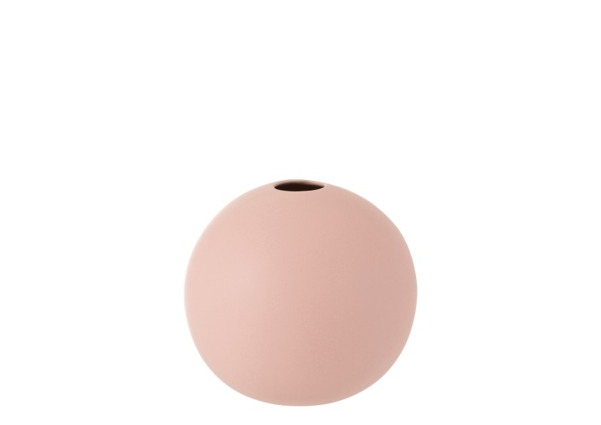 Vase Balle en Céramique rose