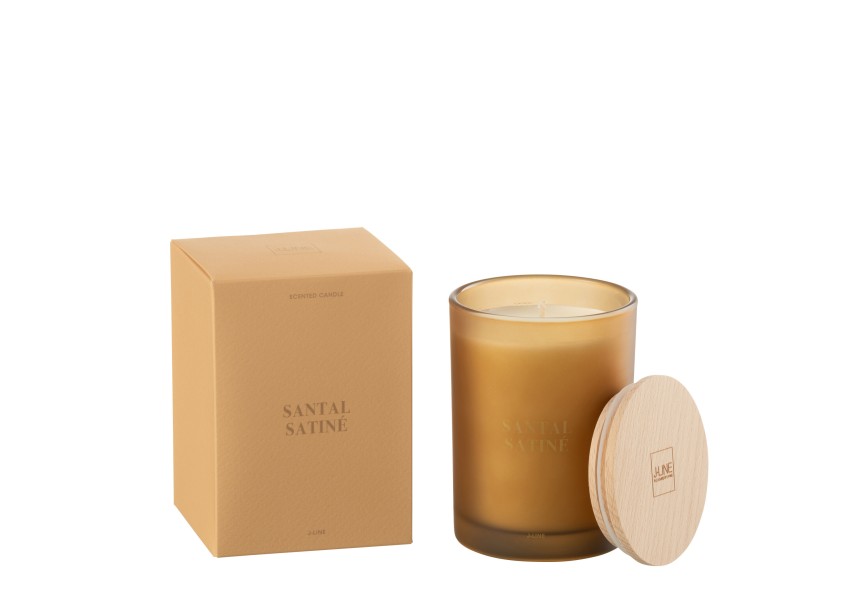 Bougie parfumée Santal Satiné