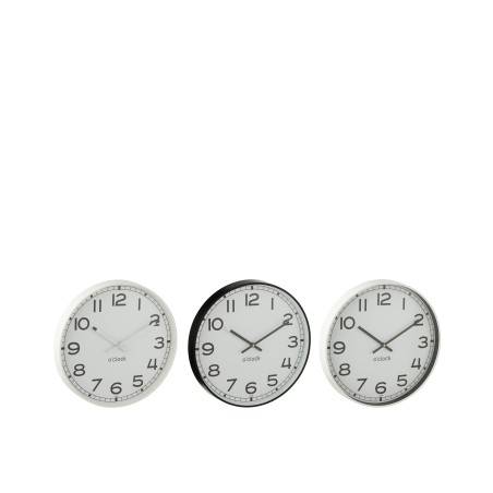 Horloge murale ronde x3