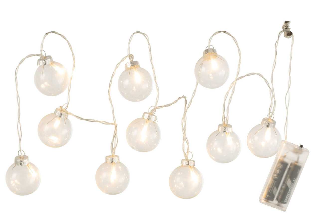 Guirlande 10 Boules LED