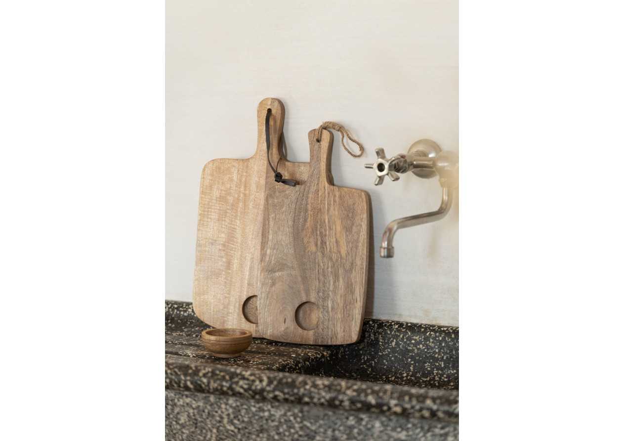 Planche à découper + bol petit format