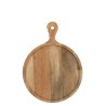 Planche à découper ronde en bois de manguier