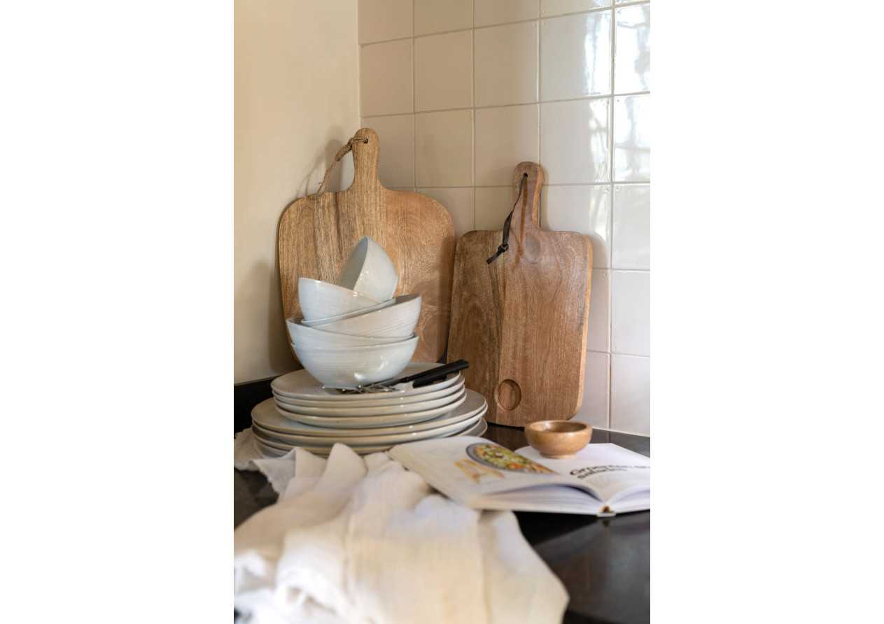 Planche à découper + Bol grand format