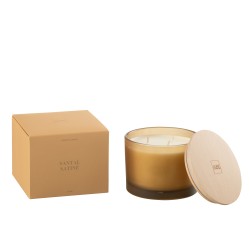 Bougie parfumée  Santal Satiné