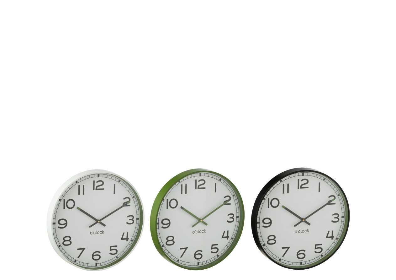 Horloge murale ronde petite x3