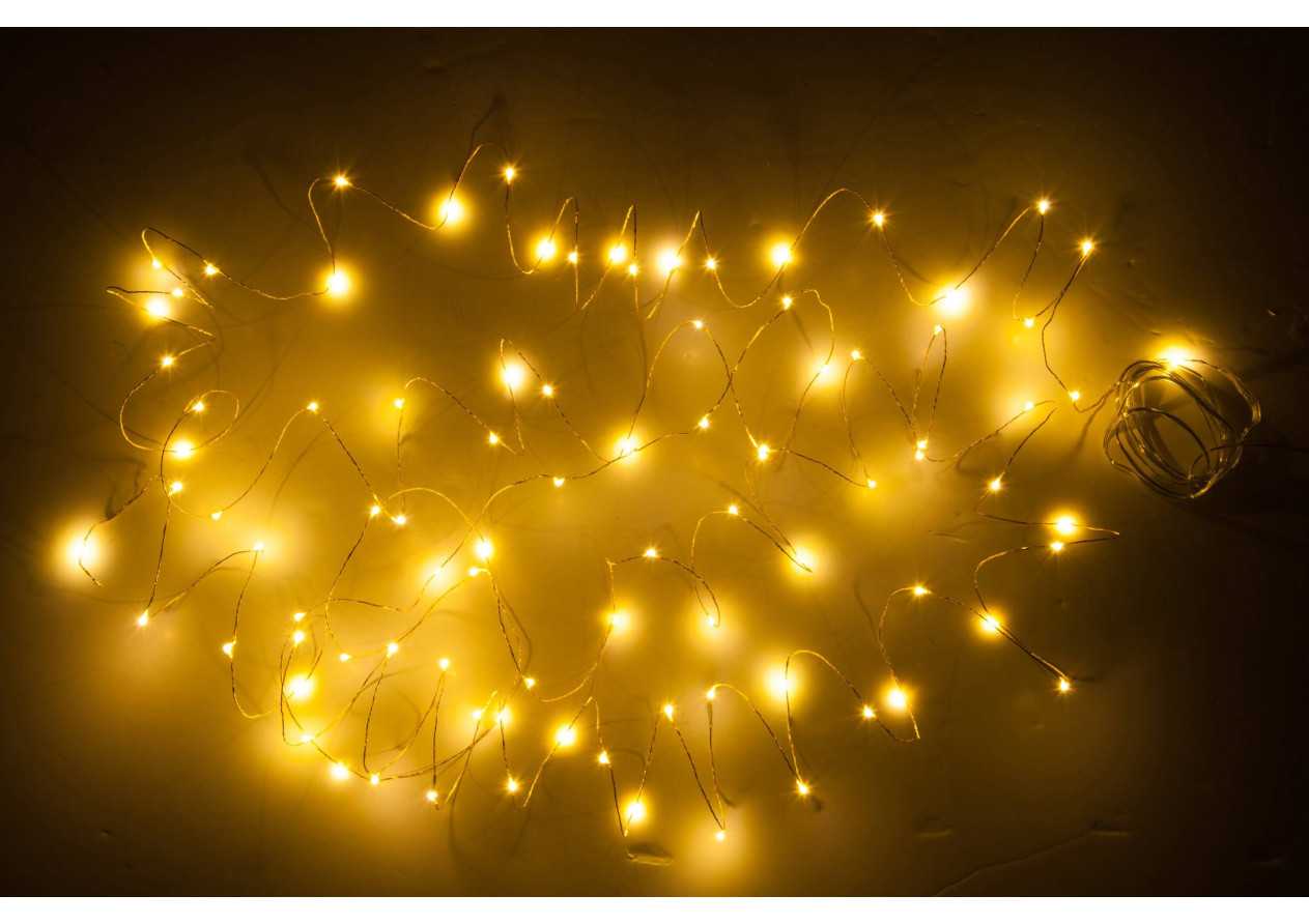 Guirlande 9m Or 90 LED