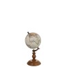 Globe sur pied en bois petit