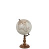 Globe sur pied en bois moyen