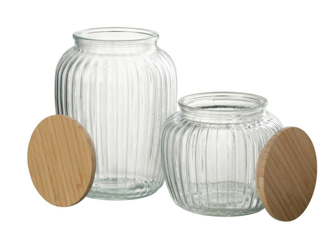 Pot en verre Louis petit