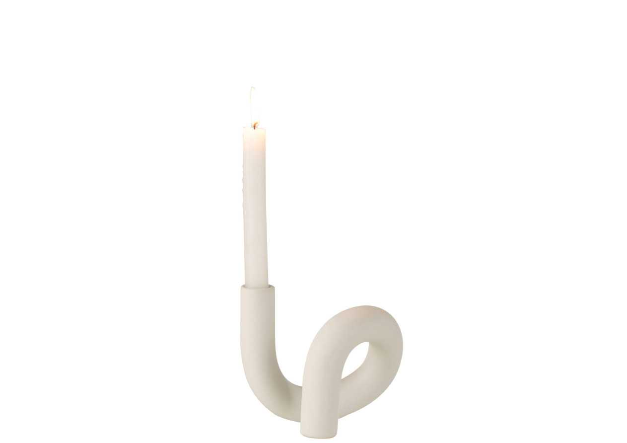 Porte-bougie torsade