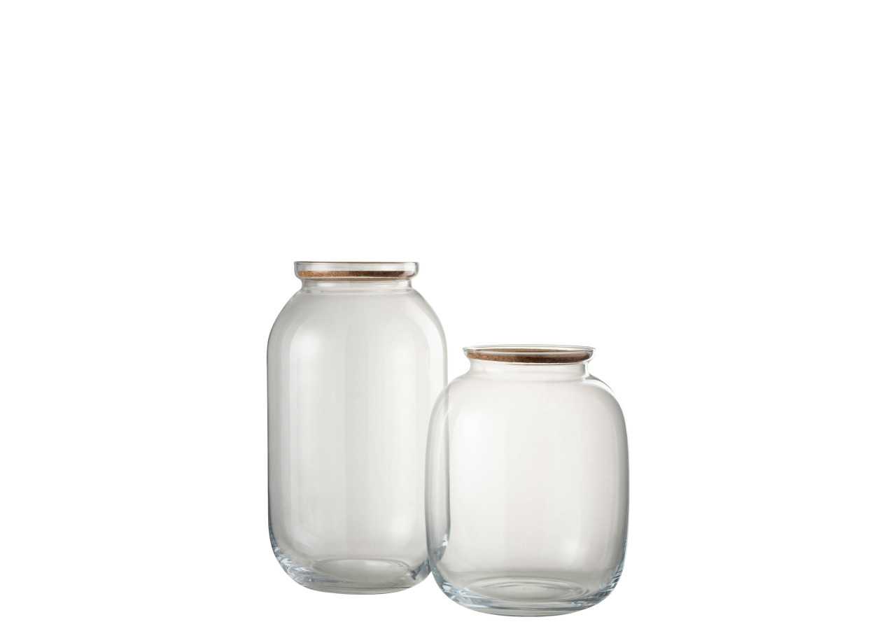 Pot Roxy en verre large