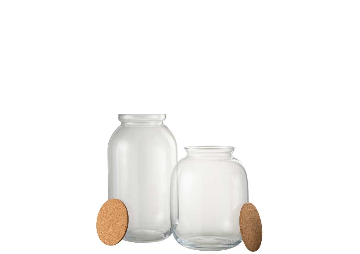 Pot Roxy en verre large