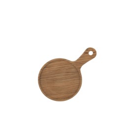 Planche à découper ronde en bois petite