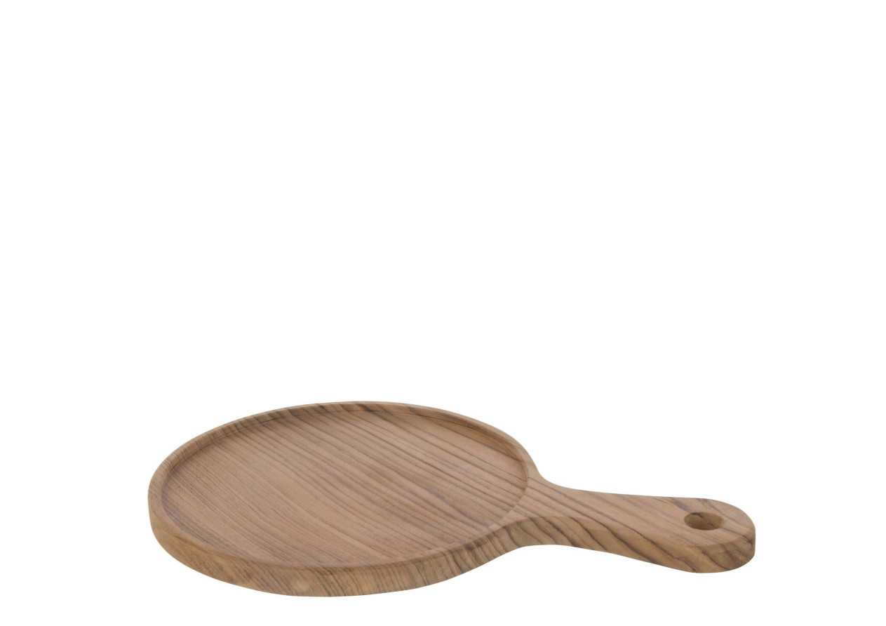 Planche à découper ronde en bois petite
