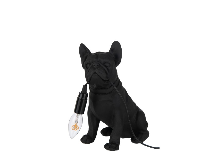 Lampe Bulldog Noir