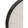 Horloge Gerbert en aluminium noir