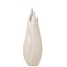 Vase Ibiza en céramique beige large