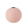 Vase balle rose pastel large