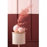 Vase balle rose pastel large