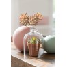 Vase balle rose pastel large