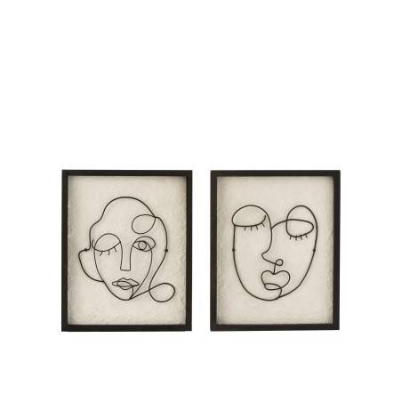 Cadre Visages petit x2