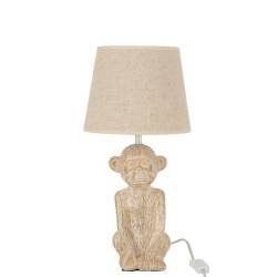 Lampe singe beige