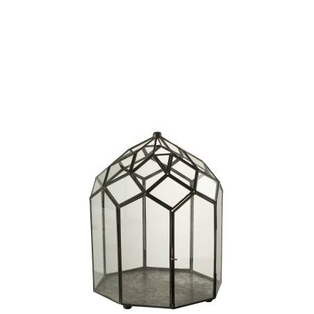 Terrarium noir moyen
