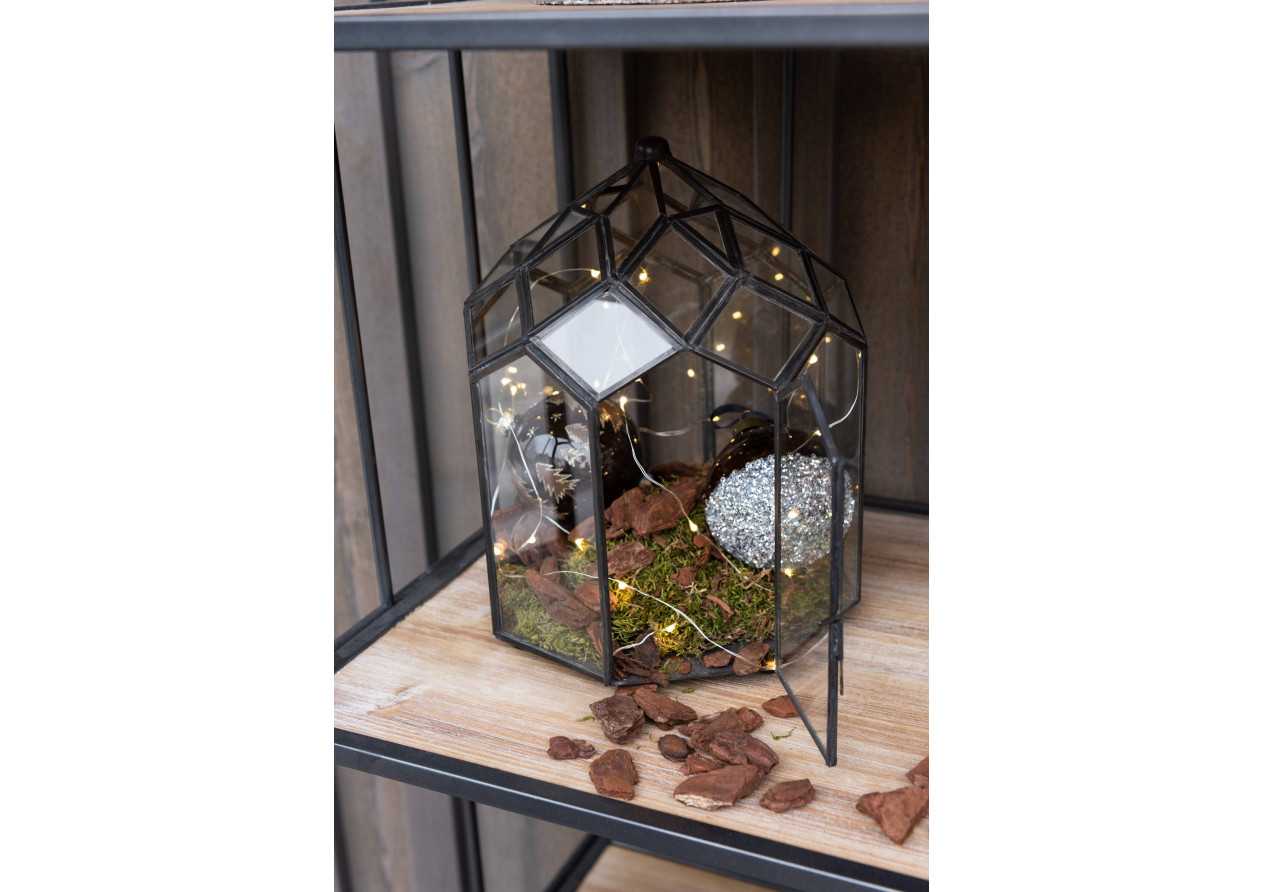 Terrarium noir moyen