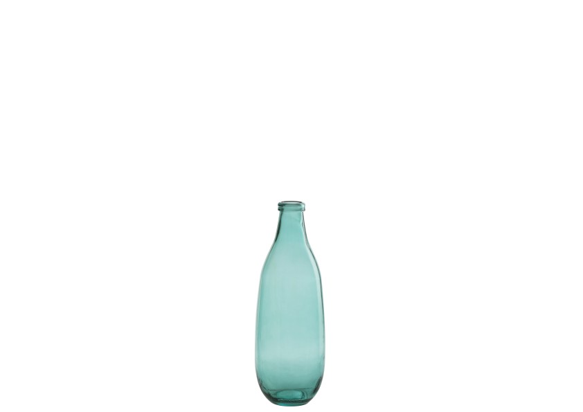 Vase bouteille en verre petit