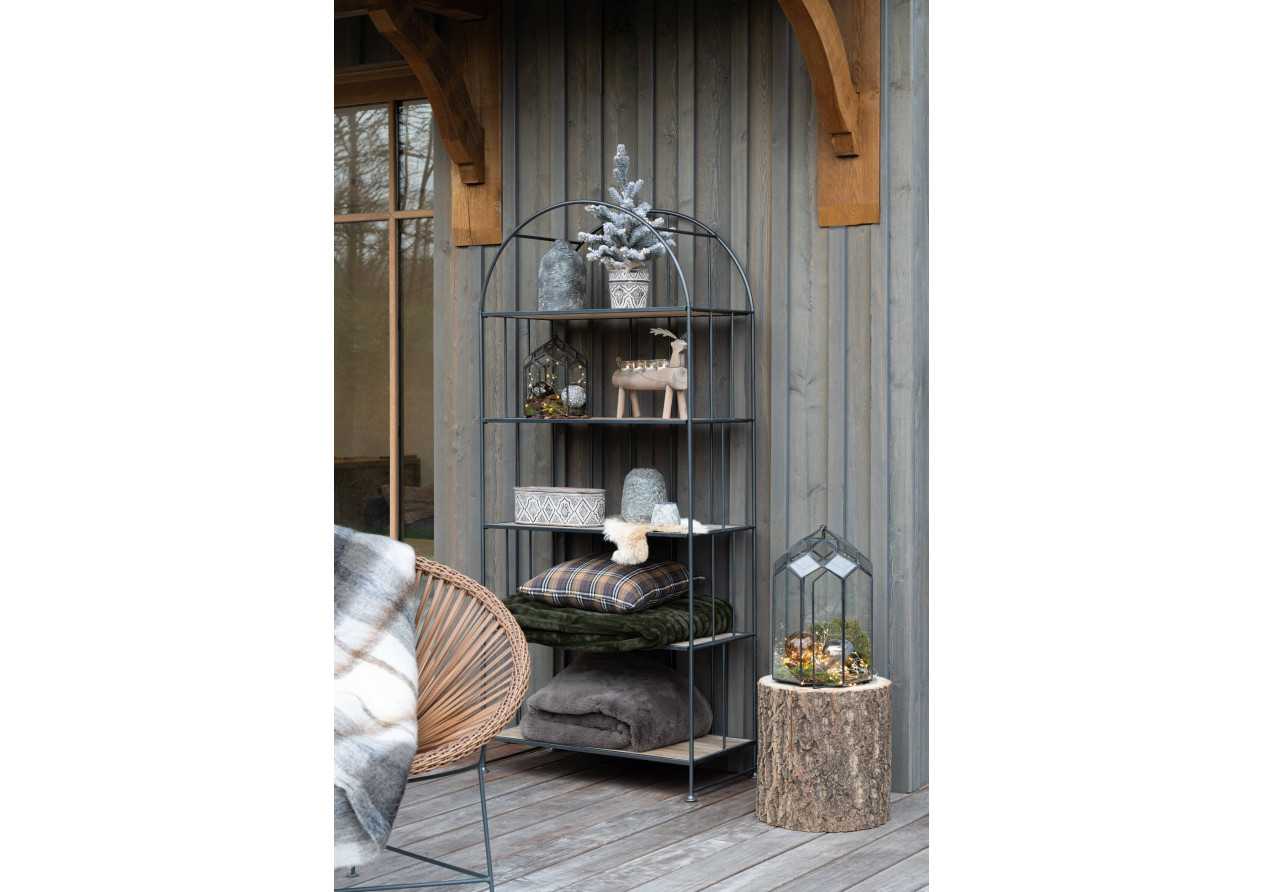 Terrarium noir moyen