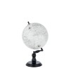 Globe terrestre sur pied en bois large