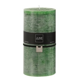 Bougie cylindrique vert clair XXL