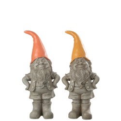 Gnome chapeau pointu x2 large