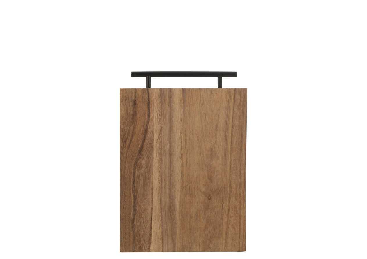 Planche rectangulaire en bois naturel
