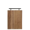 Planche rectangulaire en bois naturel