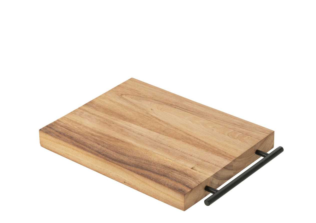 Planche rectangulaire en bois naturel
