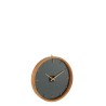 Horloge murale ronde en bois petite