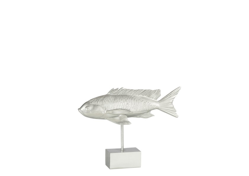 Poisson tropical sur pied argent