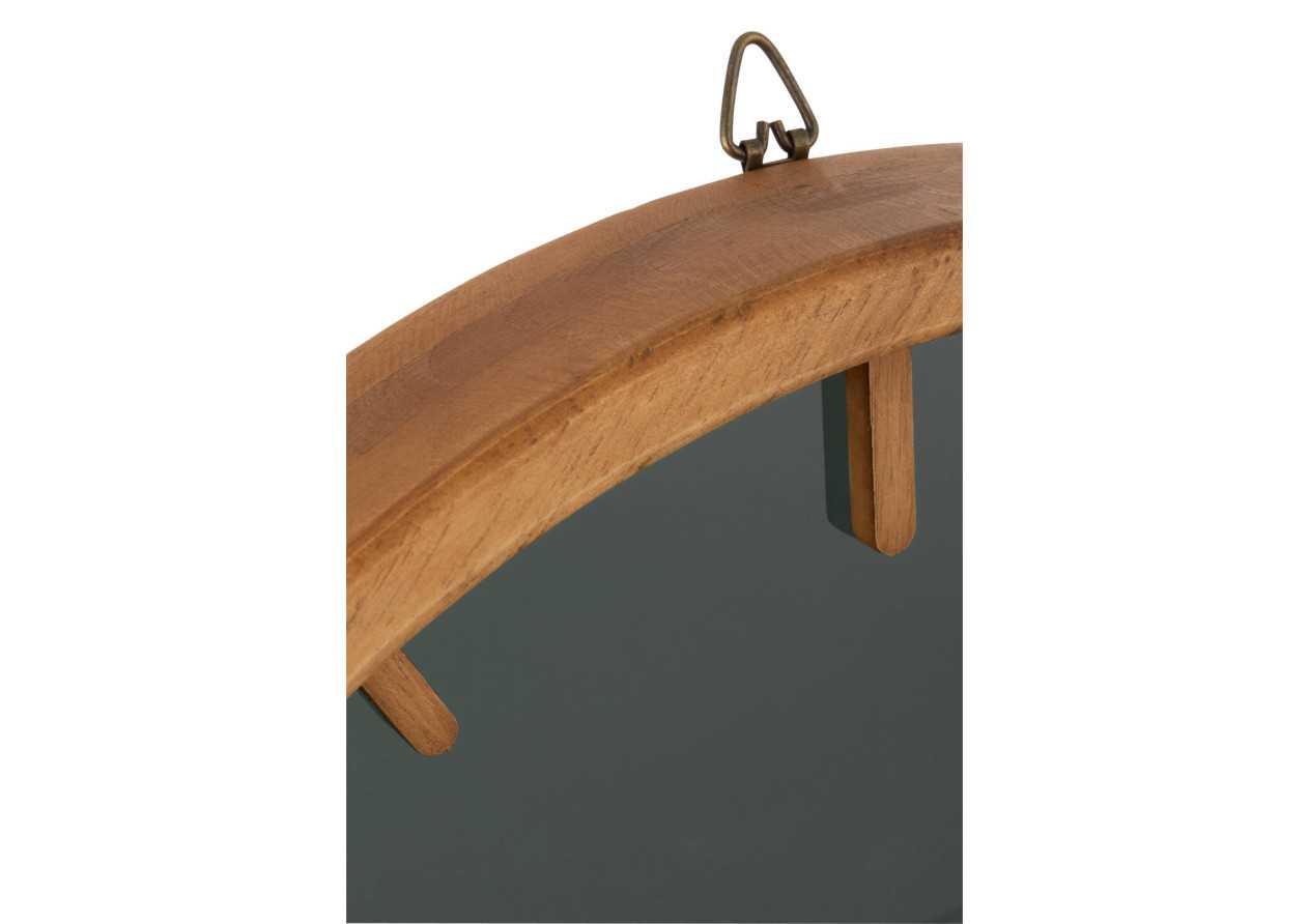 Horloge murale ronde en bois petite